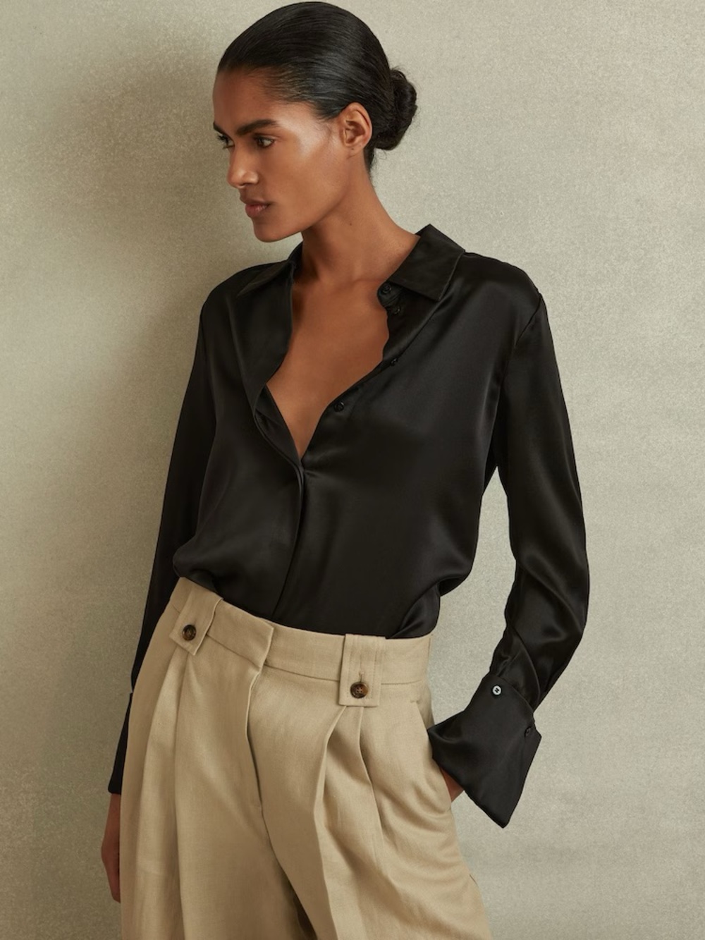 Reiss Hailey silk blouse